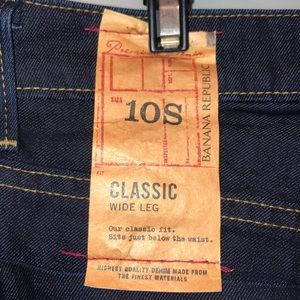 Banana Republic - Classic Wide Leg - Vintage Jeans